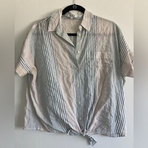 Madewell Plaid button-up